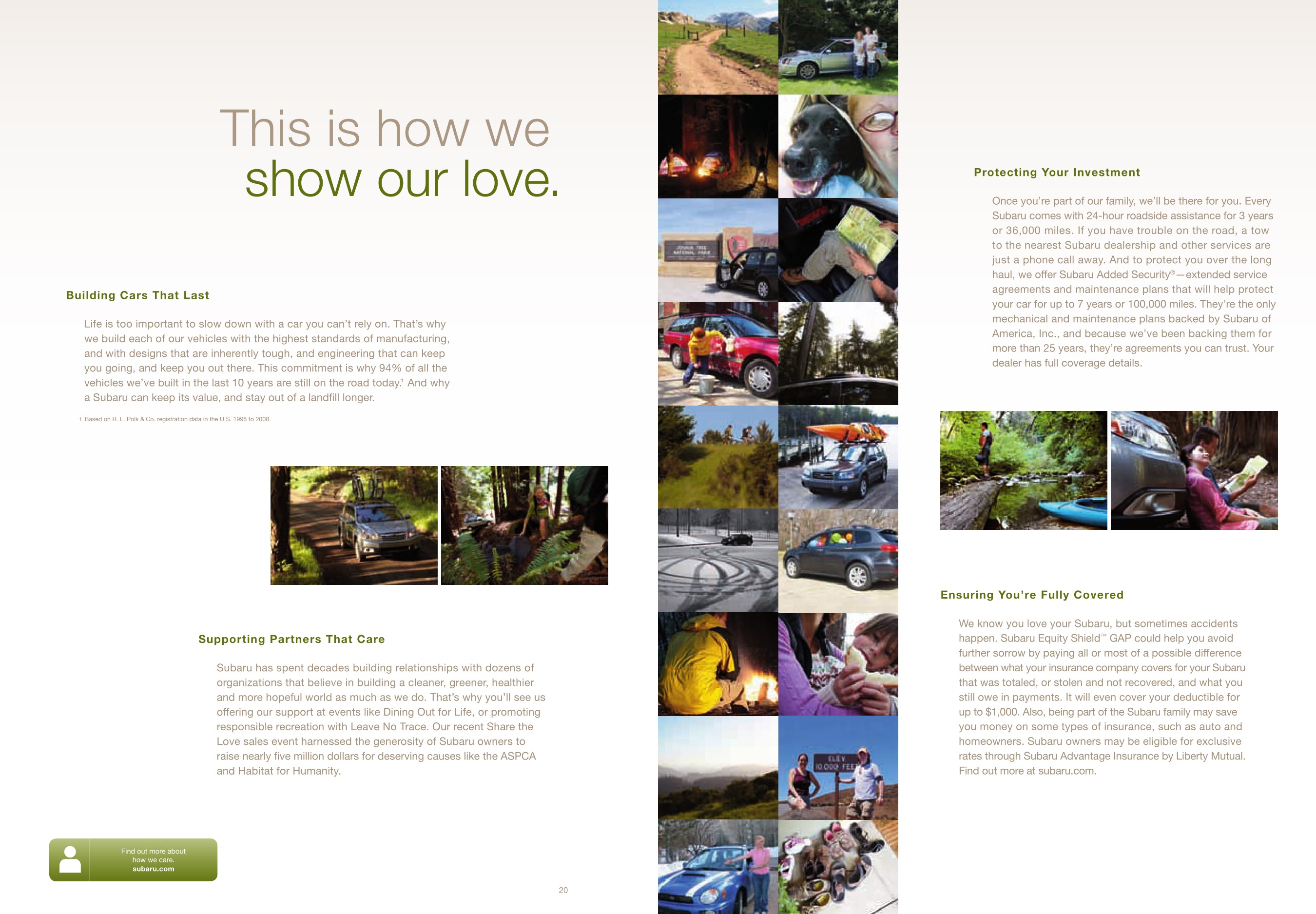 2010 Subaru Outback Brochure Page 13